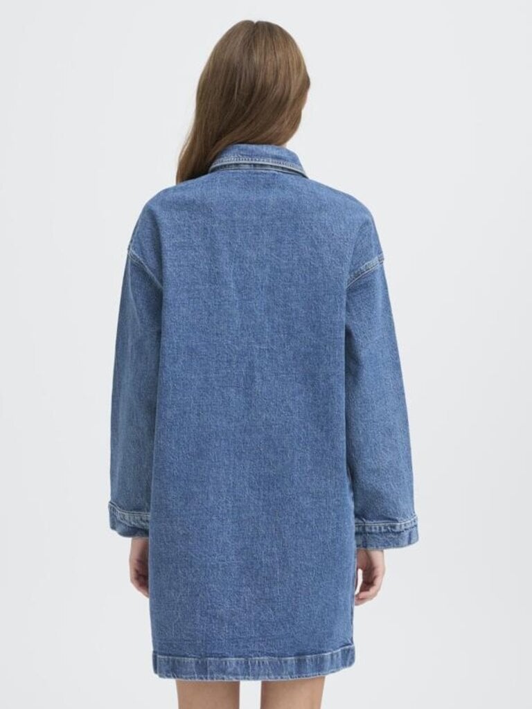 ICHI Lainey Denim Dress