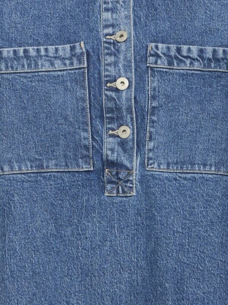 ICHI Lainey Denim Dress