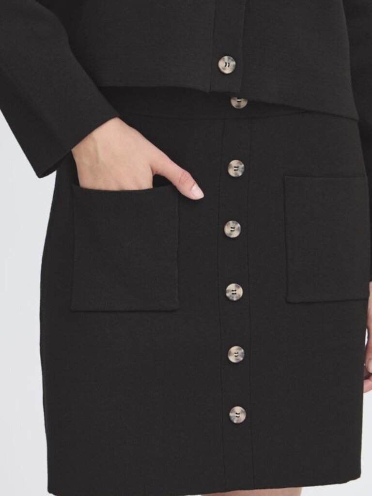 ICHI Knit Mini Skirt