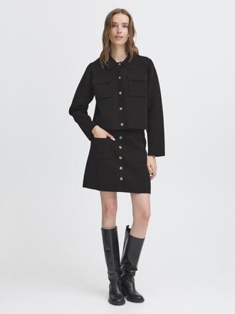 ICHI Knit Mini Skirt