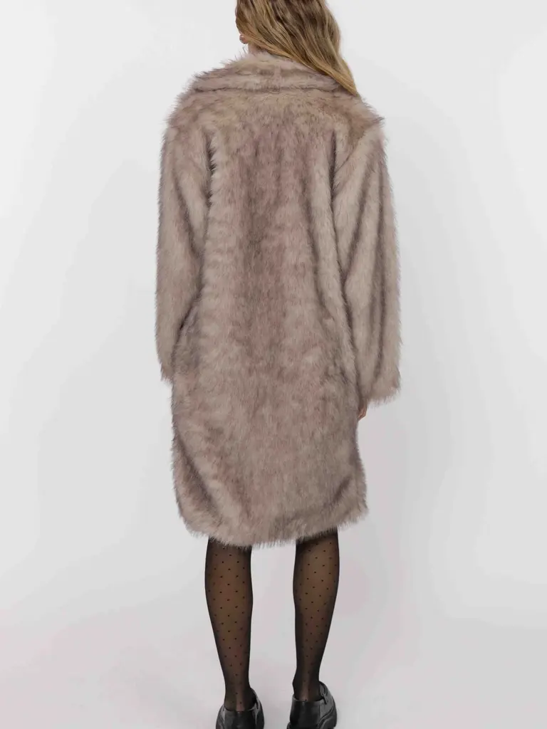 Sage The Label Snow Bunny Coat