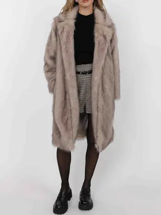 Sage The Label Snow Bunny Coat
