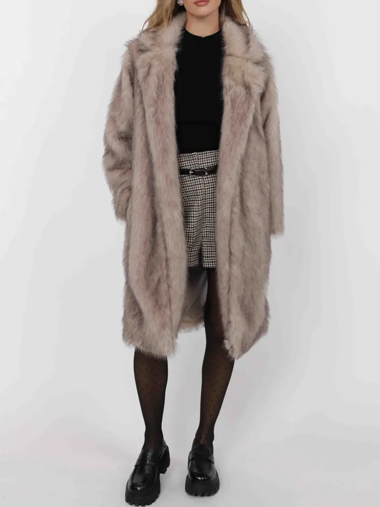 Sage The Label Snow Bunny Coat