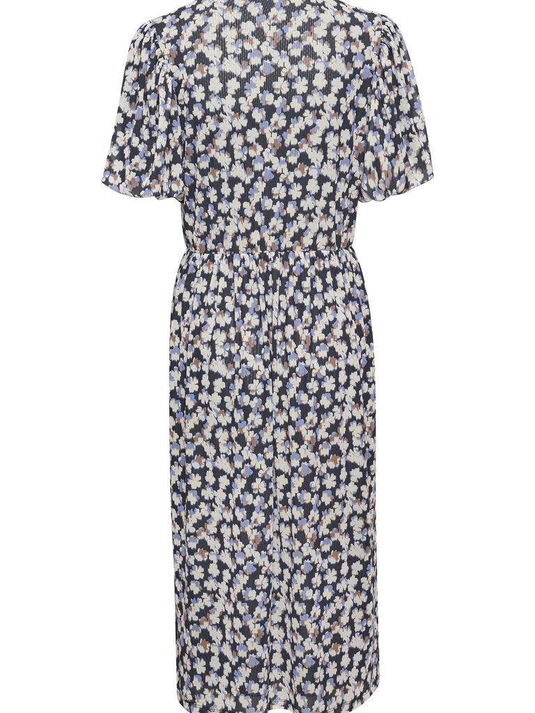 Soaked In Luxury Faded Floral Mesh Midi