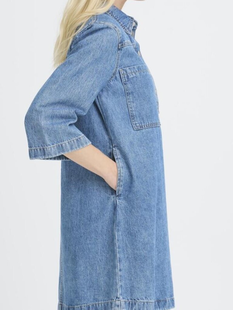 B. Young Kacey Relaxed Denim Dress