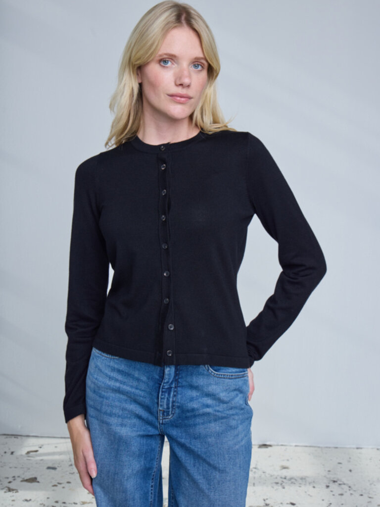 ICHI Soft Black Cardi
