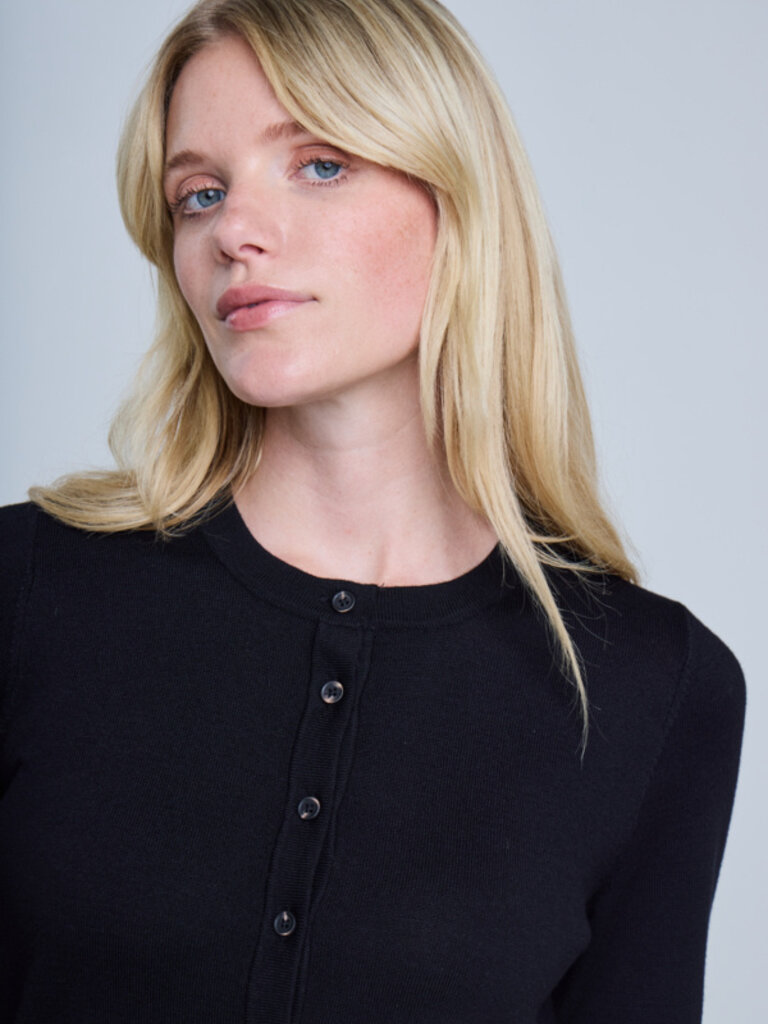 ICHI Soft Black Cardi