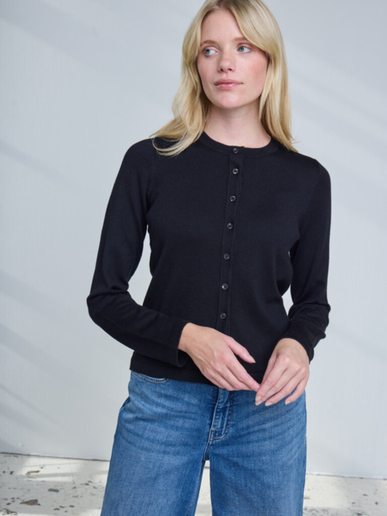 ICHI Soft Black Cardi