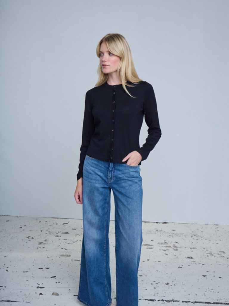 ICHI Soft Black Cardi