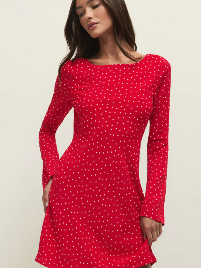 Z Supply Red Polka Dot Mini