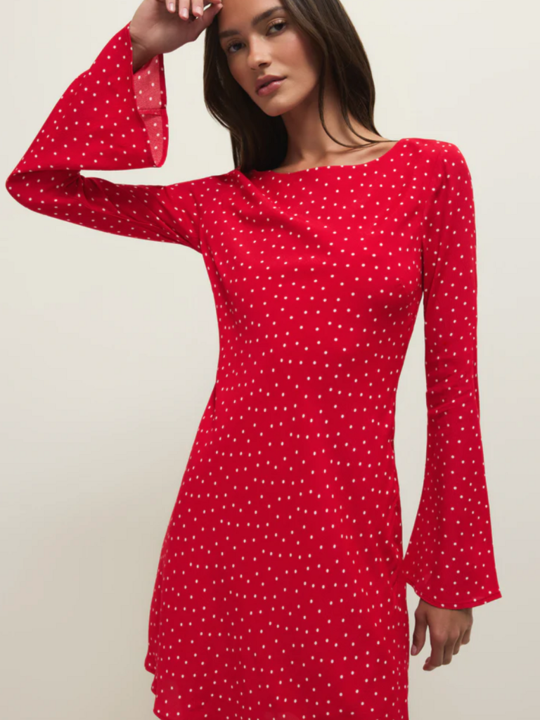 Z Supply Red Polka Dot Mini