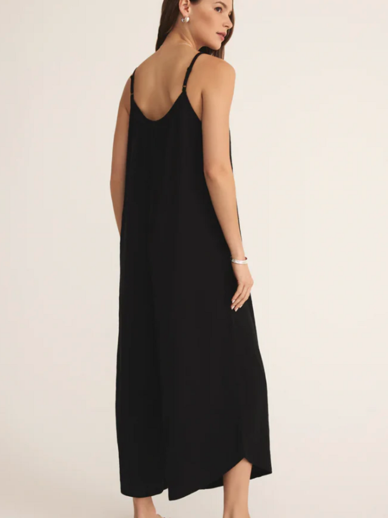 Z Supply Flared Textured Jumpsuit