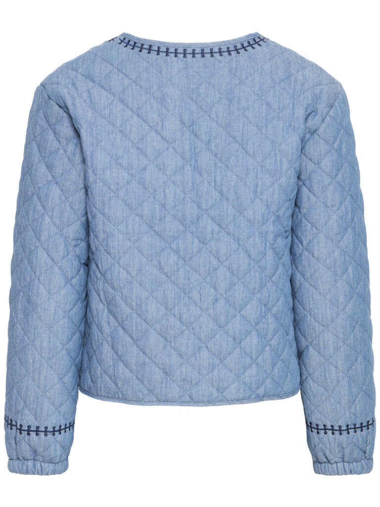 B. Young Quilted Chambray Jacket