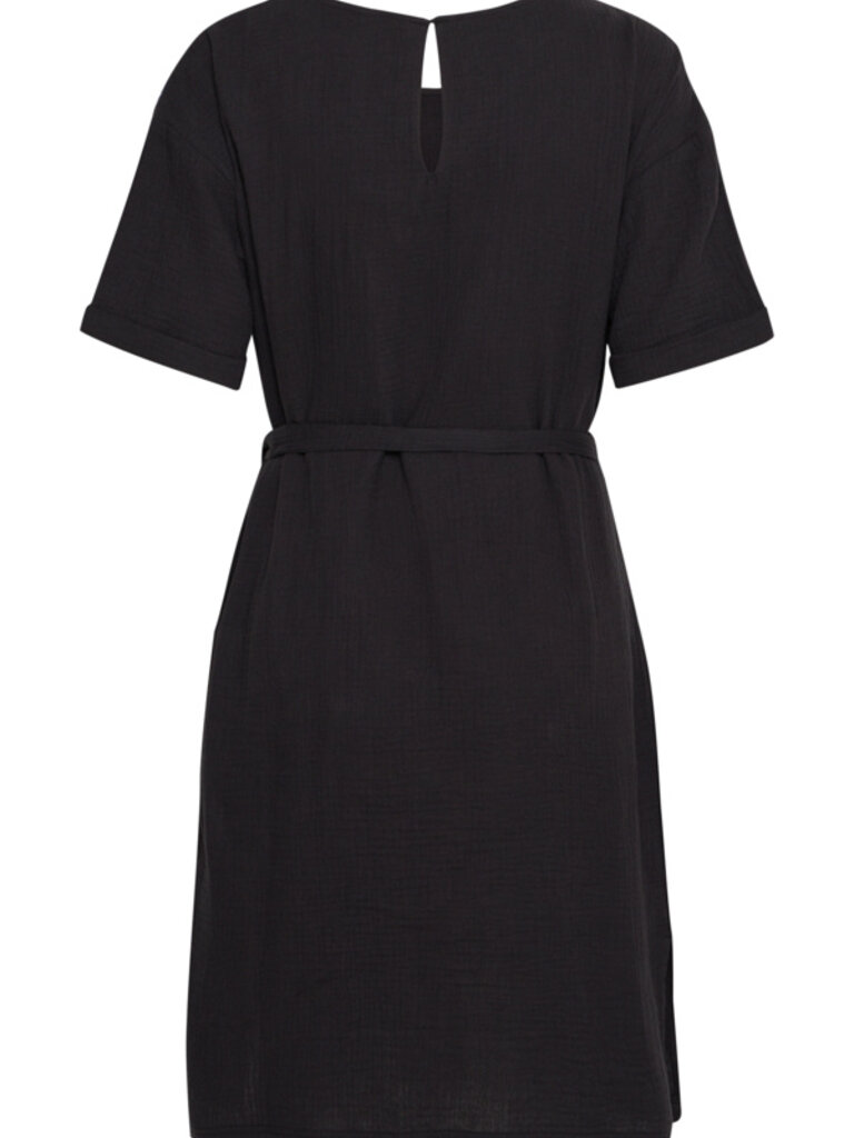 ICHI Crinkle Tunic Dress