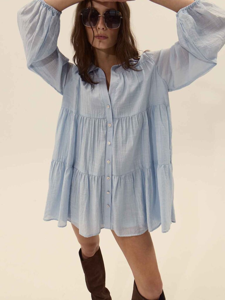 Deluc Soft Blue Button Mini