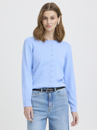 ICHI Belair Blue Cardigan