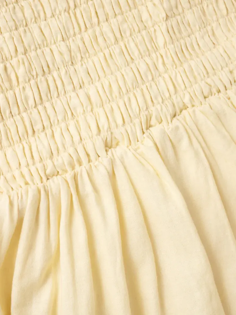 Z Supply Soft Yellow Maxi Dress