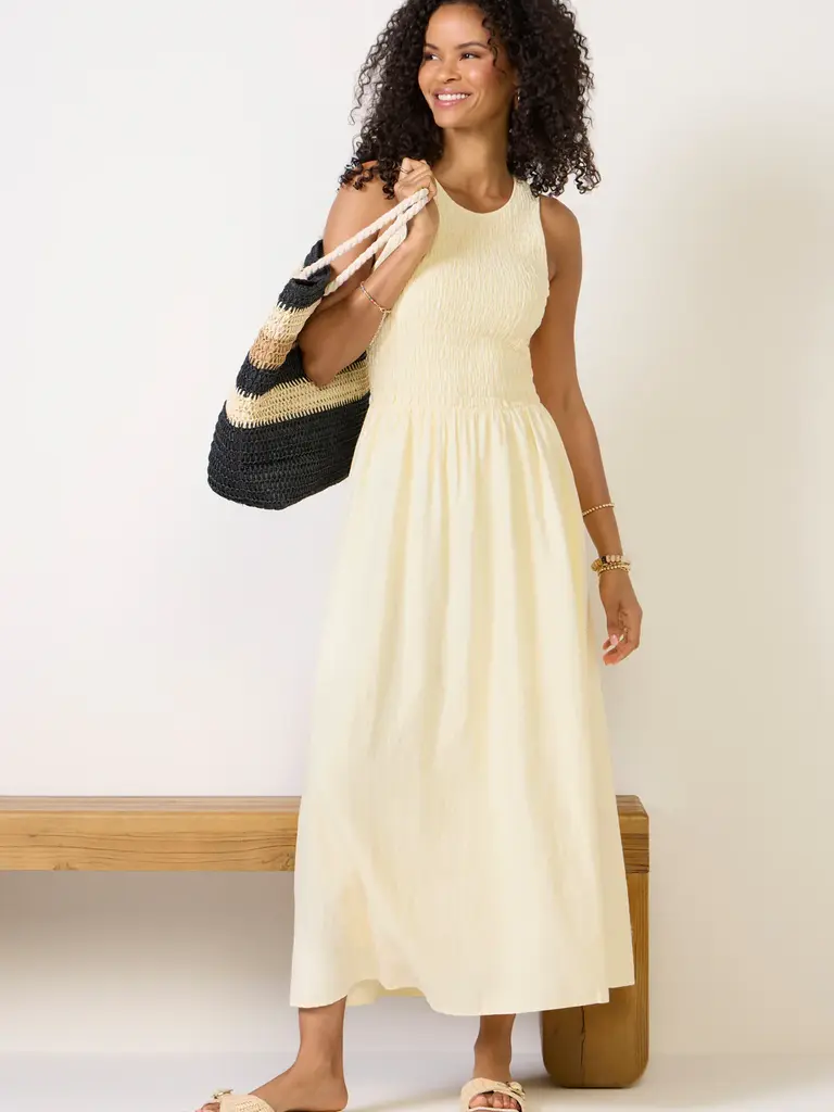 Z Supply Soft Yellow Maxi Dress