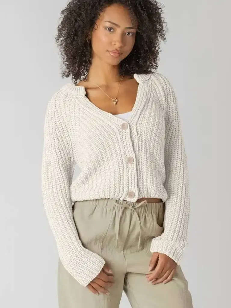 Room34 Oat Knit Cardigan
