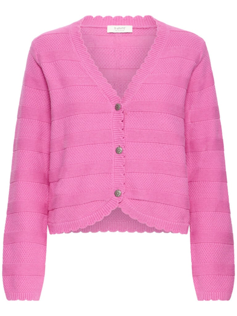 B. Young Bright Pink Cardi