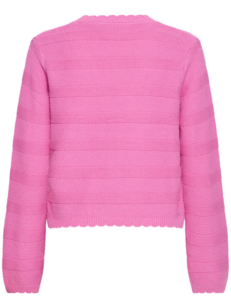 B. Young Bright Pink Cardi
