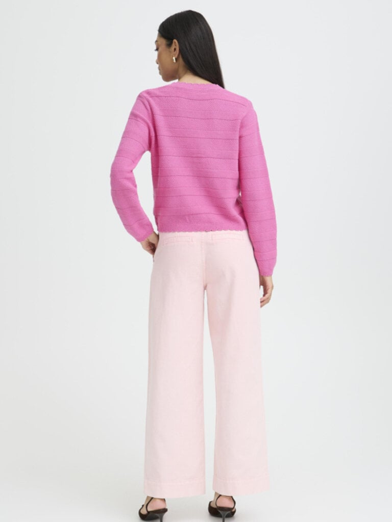 B. Young Bright Pink Cardi