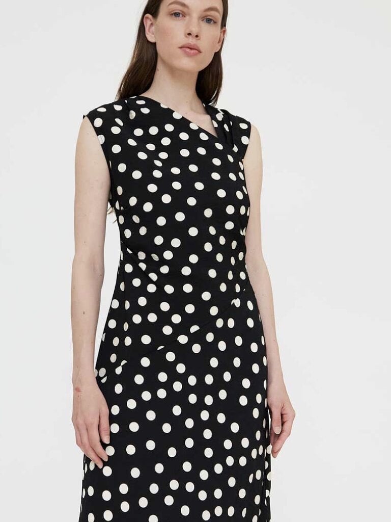 Wild Pony Polka Dot Black Maxi