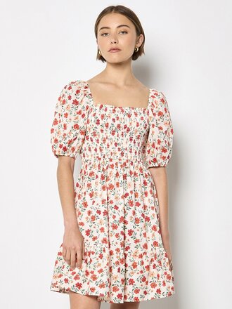 Apricot Cream Floral Mini