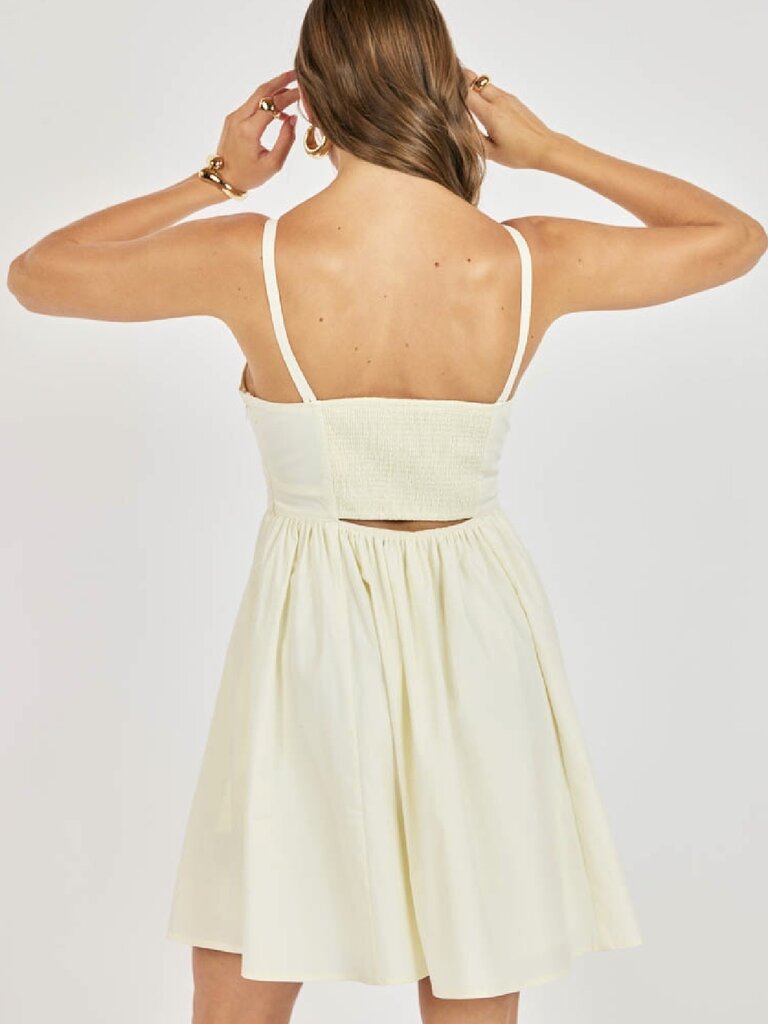 Sadie & Sage Ivory Cut Out Mini