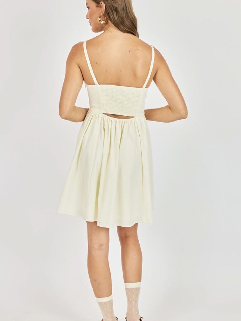 Sadie & Sage Ivory Cut Out Mini