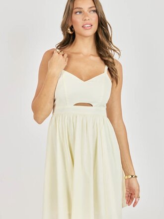 Sadie & Sage Ivory Cut Out Mini