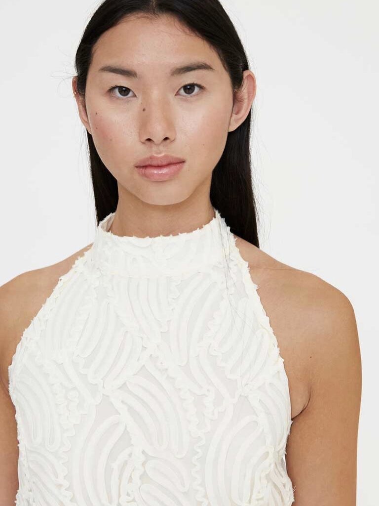 Wild Pony Rosette Halter Top