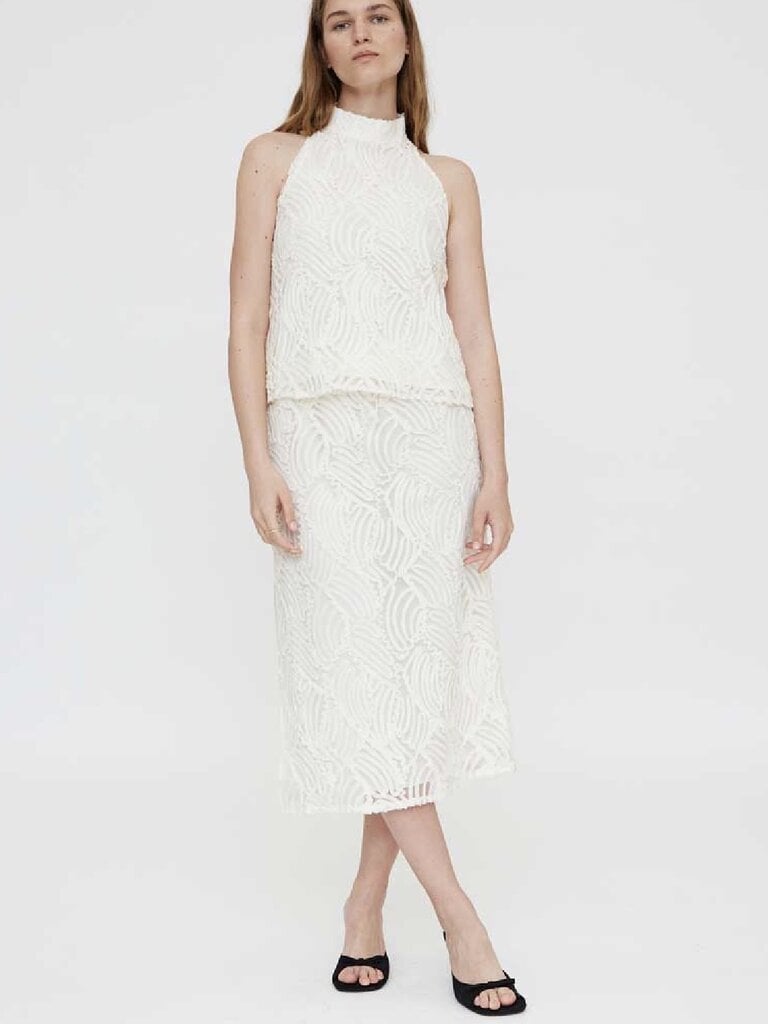 Wild Pony Rosette Cream Skirt