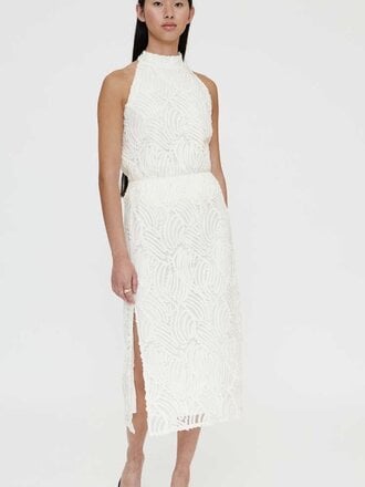 Wild Pony Rosette Cream Skirt