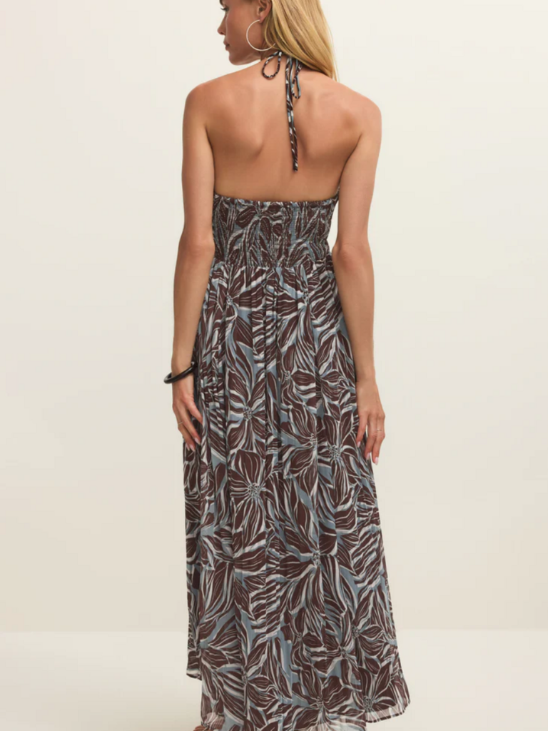 Z Supply Chocolate Floral Maxi