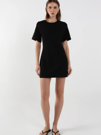 Madison The Label Black Fitted Tee Mini