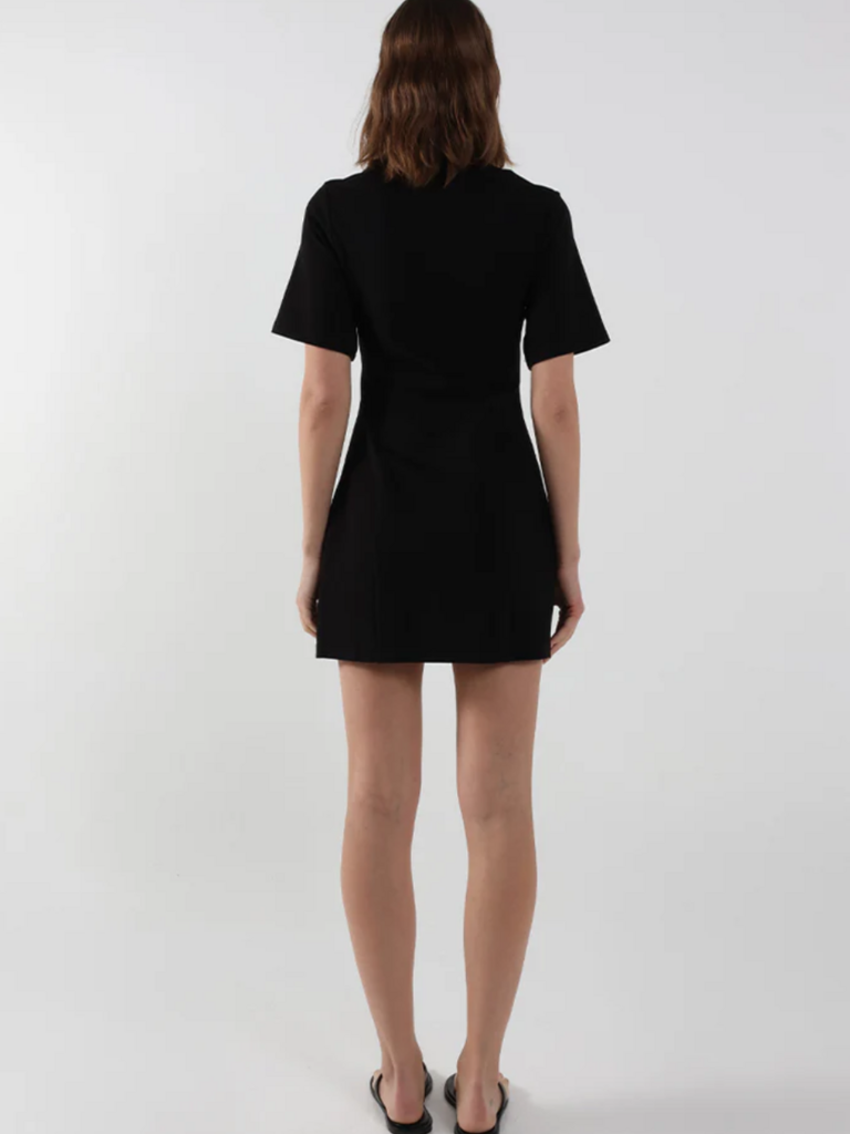 Madison The Label Black Fitted Tee Mini