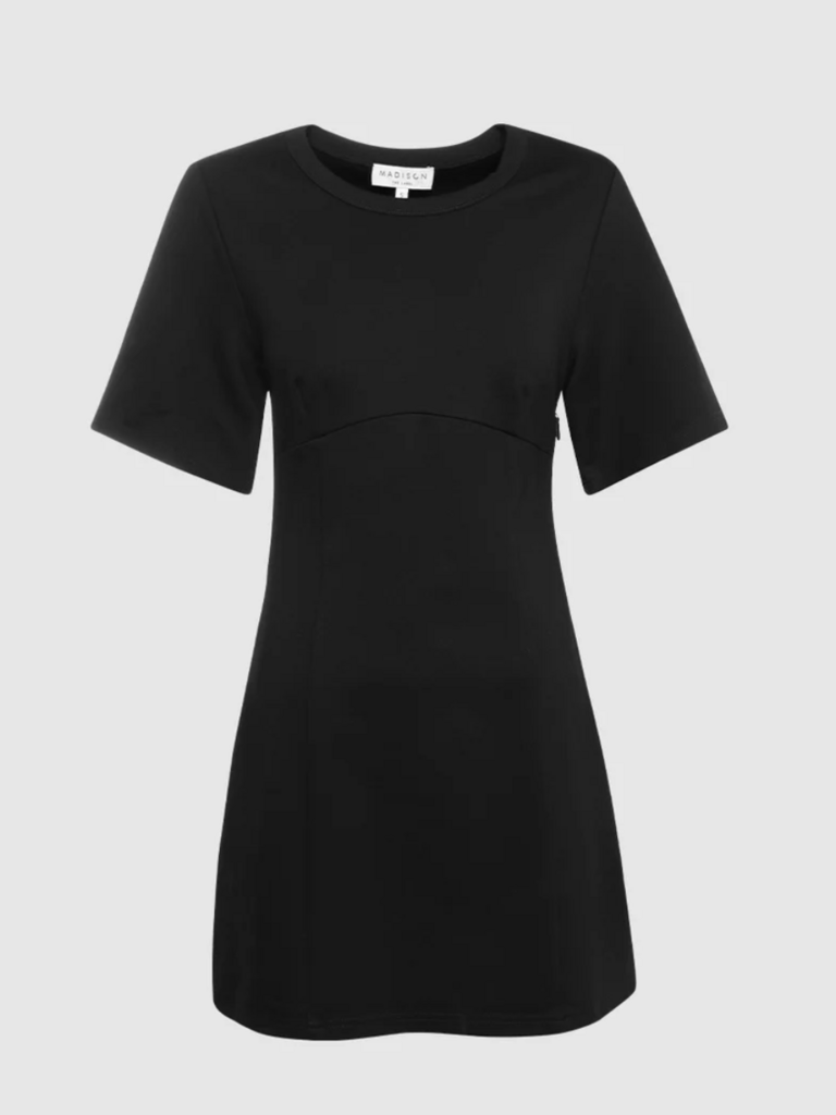 Madison The Label Black Fitted Tee Mini