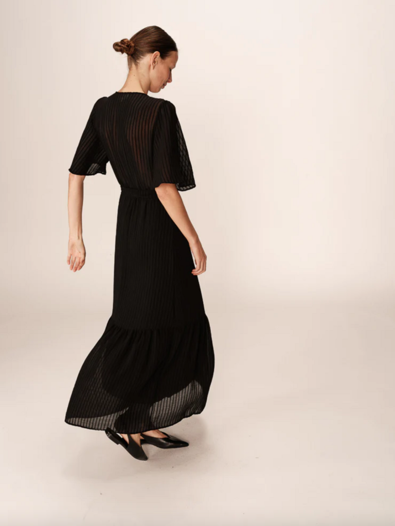 Grace & Mila Black Lines Maxi