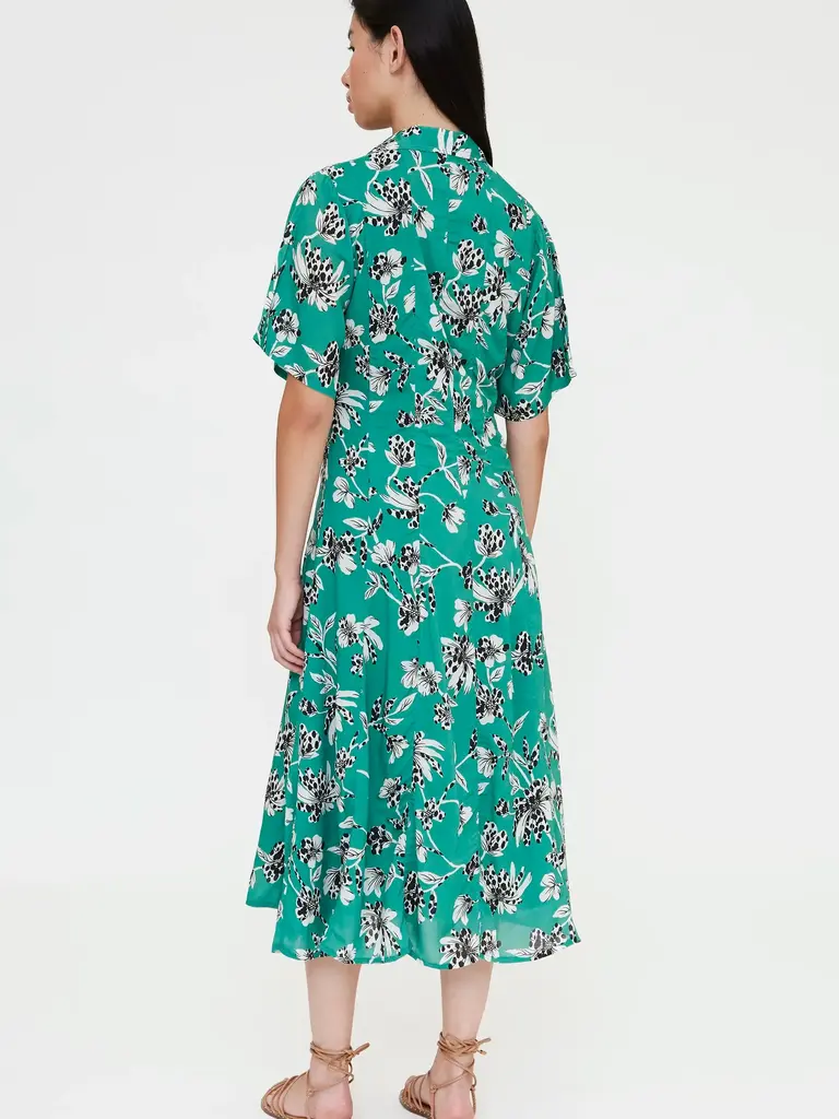 Wild Pony Jungle Green Shirt Dress