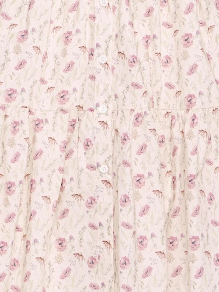 B. Young Pink Wildflower Short Dress