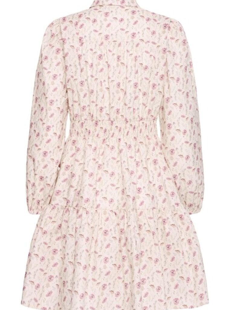B. Young Pink Wildflower Short Dress