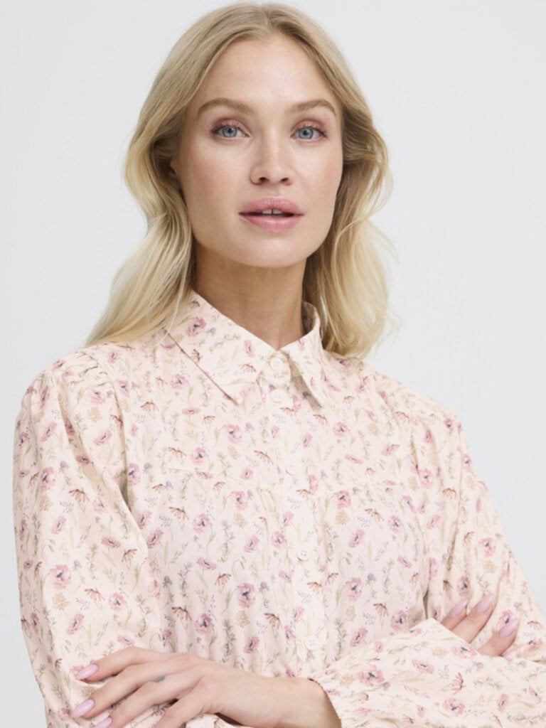 B. Young Pink Wildflower Short Dress