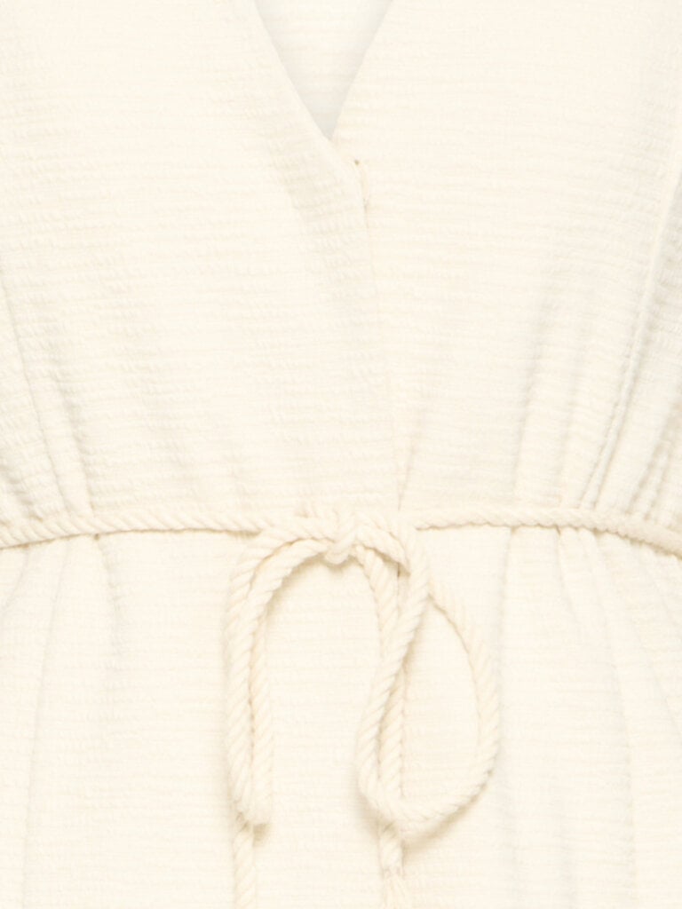 ICHI Ivory Textured Blazer