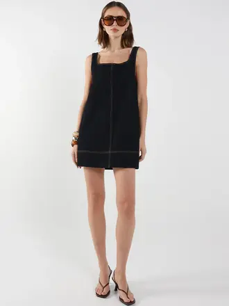 Madison The Label Dark Denim Shift Mini