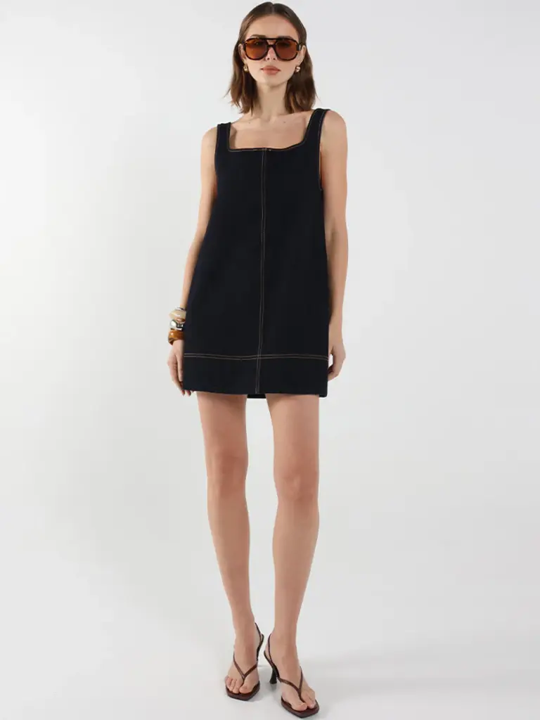 Madison The Label Dark Denim Shift Mini