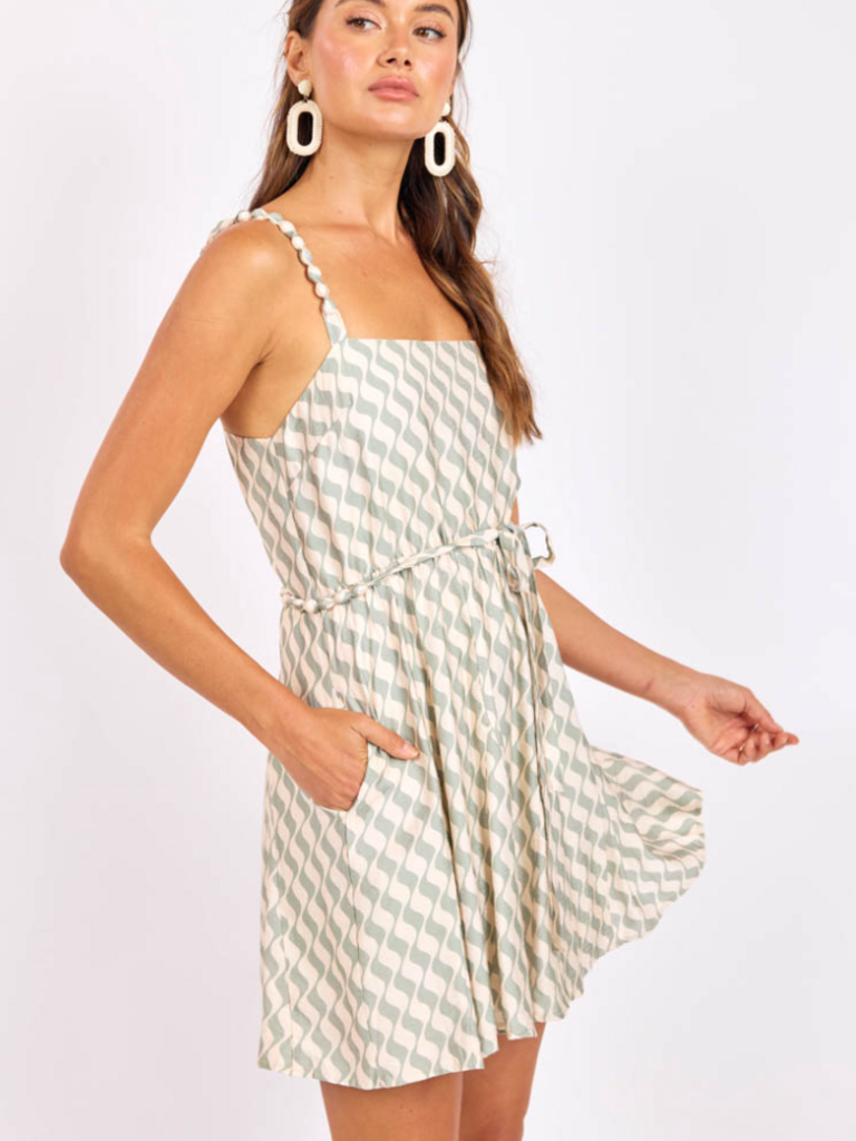 Sage The Label Sage Cream Retro Mini