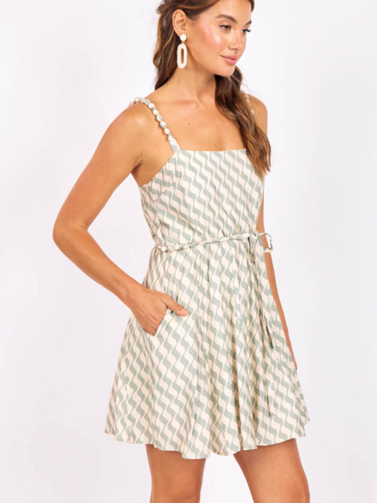 Sage The Label Sage Cream Retro Mini