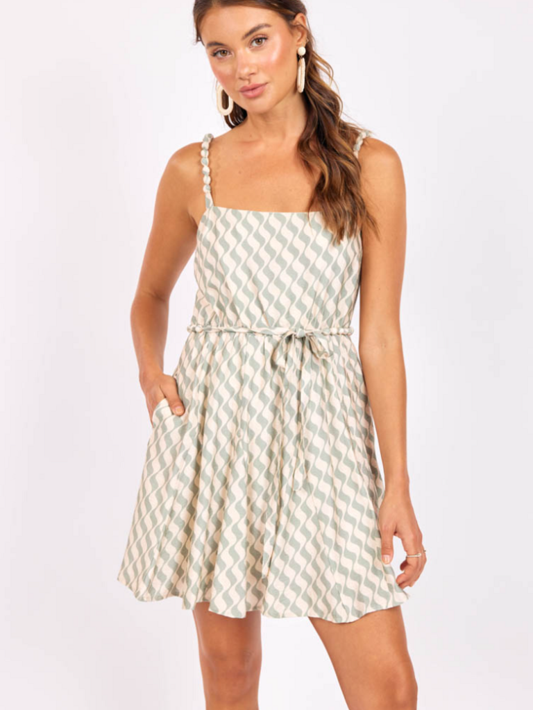 Sage The Label Sage Cream Retro Mini