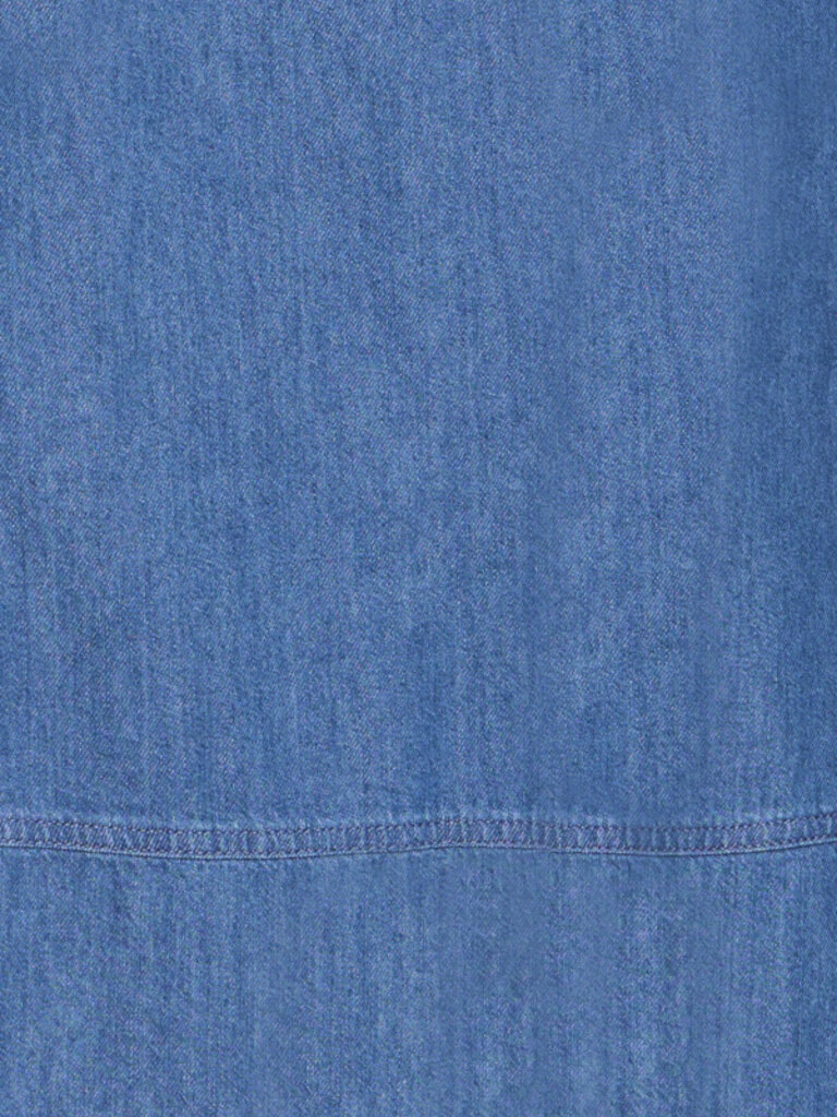 B. Young Long Sleeve Denim Dress